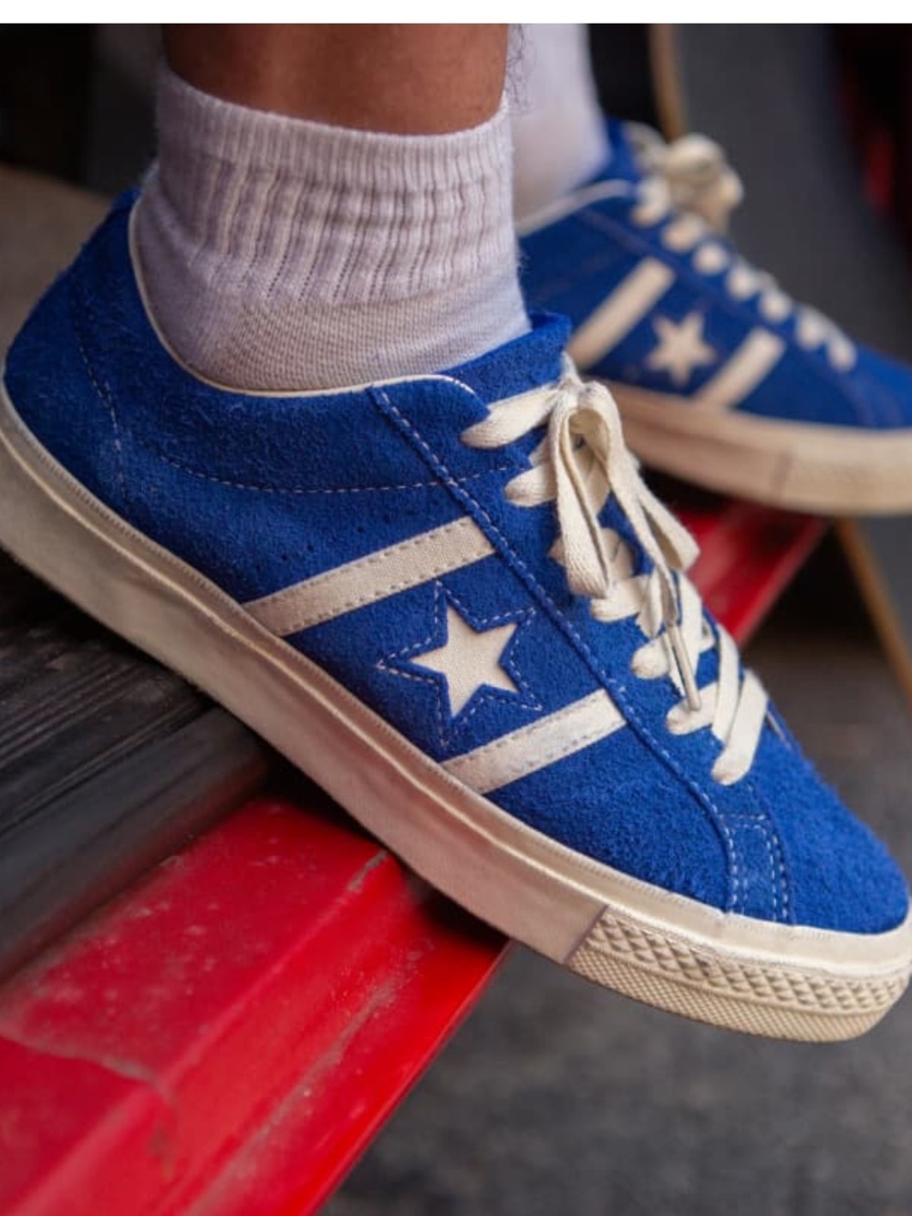 Converse CONS One Star Academy Pro Suede, Blue and White, NWOB, 4.5